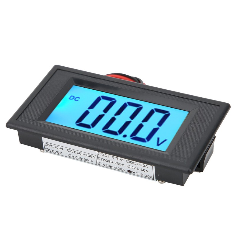YB5135D LCD Digital Display Two Wire DC Voltage Meter Monitor