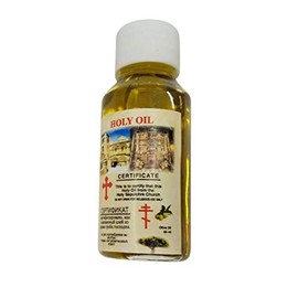 Bethlehem Gifts TM 60ml holy Land Anointing Oil Certificated Blessed Small Bottle from Jerusalem