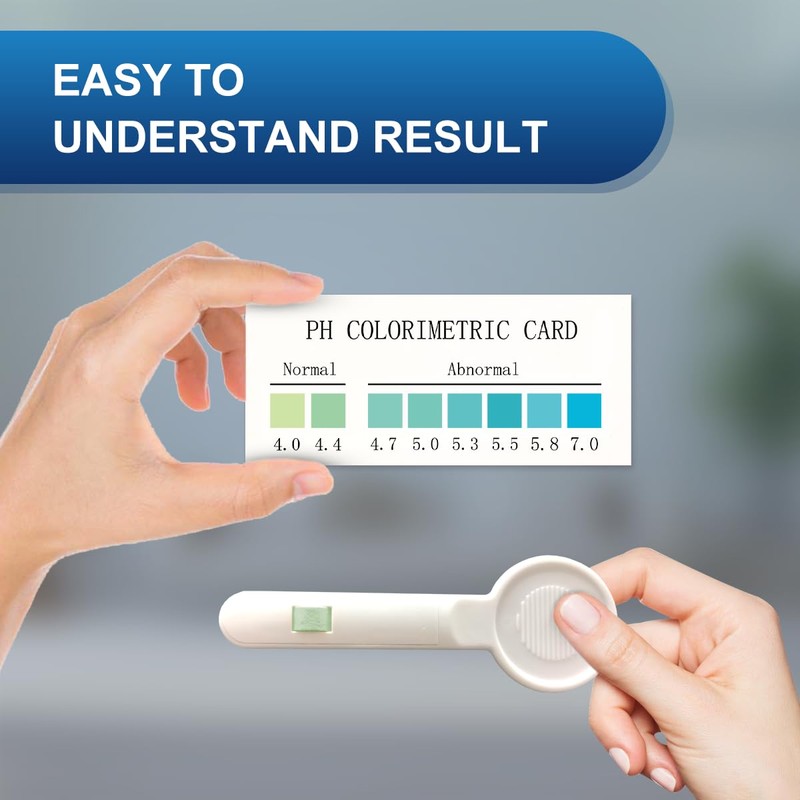 5 pcs Vaginal pH Tests, Feminine Health Kits Self Testing