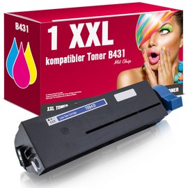 1 Compatible Toner Cartridge for OKI B431 B431D B431DN B431dn Plus Ms-point