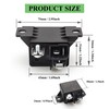 KwenPart 0332002156 Normal Open Power Relay, Replace V23232-a0001-y003, 12 V,