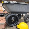 Gorilla Carts 13 Inch No-Flat Replacement Wheels, Heavy Duty Solid