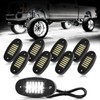 8 Pods White Rock Lights 6000K Pure White 36 LEDs