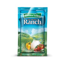 Hidden Valley Original Ranch Dressing & Ranch Dip Packets, 1.5 oz (84 Pack)
