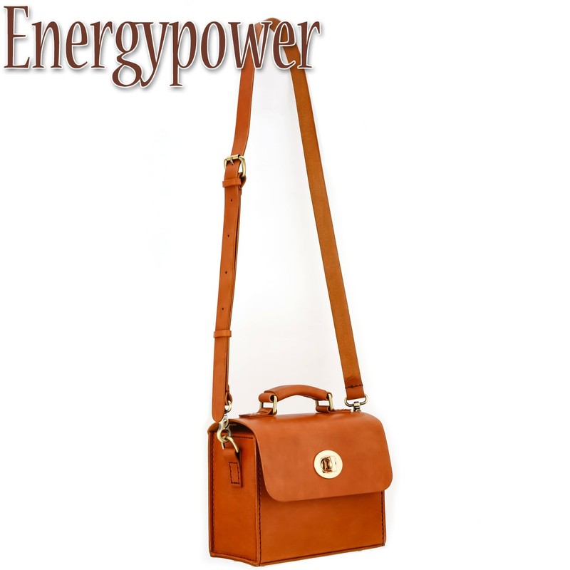 EnergyPower Natural Cowhide Leather Camera Bag for Sony α7 Series,