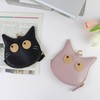 Andiker Coin Purse, Cute Cat Shape Small Wallet with Zipper