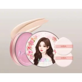Mideungnok [미바] 왕쿠션 시즌3 본품+퍼프2매입 [MiBA] Wang Cushion Season 3 Main Product + 2 Puff Set [Character No. 21]