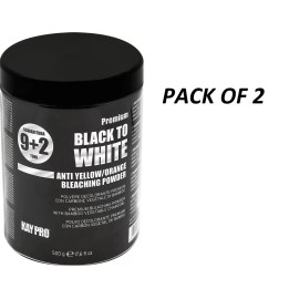 Kay Pro Black to White 9+2 Bleaching Powder- PACK OF 2