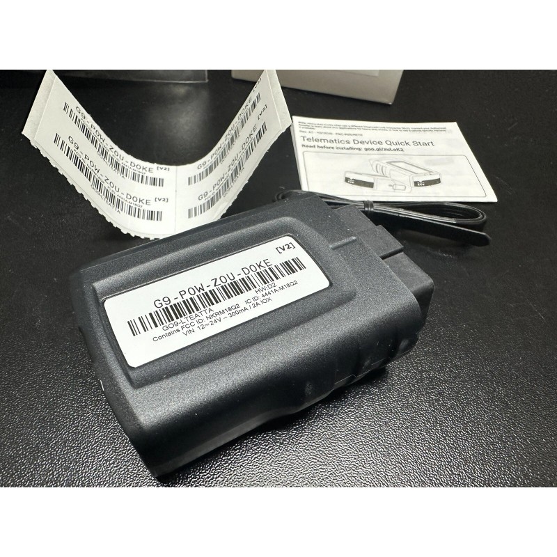 Geotab GO9-LTE GPS Vehicle Tracking ATT G09LTEATT+ Harness HRN-GS16K2 Kit