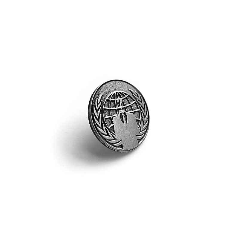 Pinsanity Anonymous Symbol Lapel Pin