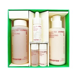 Innisfree Black Tea Youth Enhancing Skincare Set / 이니스프리 블랙티 유스 인핸싱 스킨케어 세트