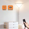 Zlierop Upgraded Corner Light with Remote Control, Dimmable Corner Lights