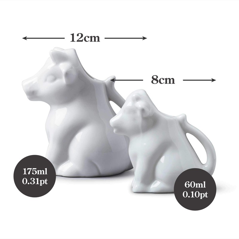 WM Bartleet & Sons 1750 TSET16 Cow Shape Jug Set,