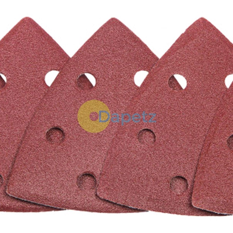 Bluespot 19861 93mm 5 Pack 80 Grit Delta Sanding Sheets