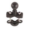Motorcycle Handlebar Rail Ball Mount Base Kit Phone Holder Fixing
