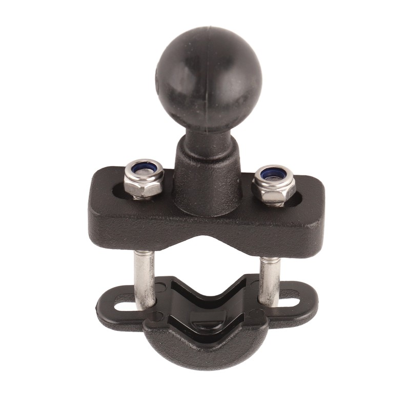 Motorcycle Handlebar Rail Ball Mount Base Kit Phone Holder Fixing
