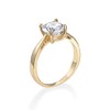 Ladies Ring 9 Carat Gold on Sterling Solid 925 Silver