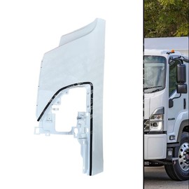 Side Panel LH For ISUZU NPR-HD NPR-XD NQR NRR 2023 2024 2025 White Plastic