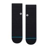 Stance Icon Quarter Socks 3-Pack (Black, Small)
