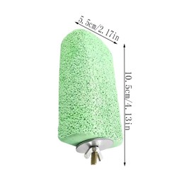 Changyeah Bird Beak Grinding Stone,Beak Grinding Stone Parrot Calcium Perch Foot Claws Trimmer Parakeet Platform Parrot Chewing Toys,Non Slip Calcium Chew Toys