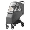 Stroller Rain Cover Universal Waterproof Windproof Dustproof Coldproof Travel Weather