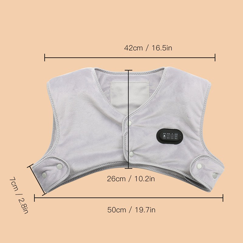Neck Shoulder Heating Pad for Pain Carbon Fiber Relieve Discomfort