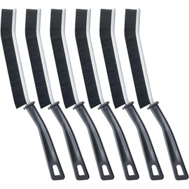 Set of 6 Grout Brushes Against Dirt & Grouts in Tiles, Bathroom and Kitchen Sink - Corner Cleaning Brush for Household Deep Cleaning - Gap Cleaning Brush for Cleaning