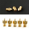 XIFOWE MK8 Nozzles 24 pcs 3D Printer Brass Nozzles 0.2mm,