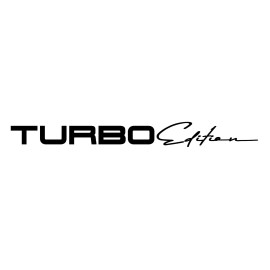 OwnTheAvenue Turbo Edition Vinyl Die Cut Car Truck Window Decal Sticker Choose Size And Color - Other Color Vinyl (Message Us), 8" Inches