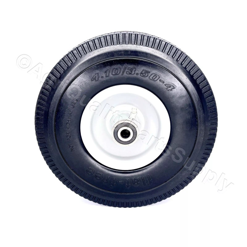 SD Set of Two(2) 4.10/3.50-4 Flat Free Sawtooth Utility Tire