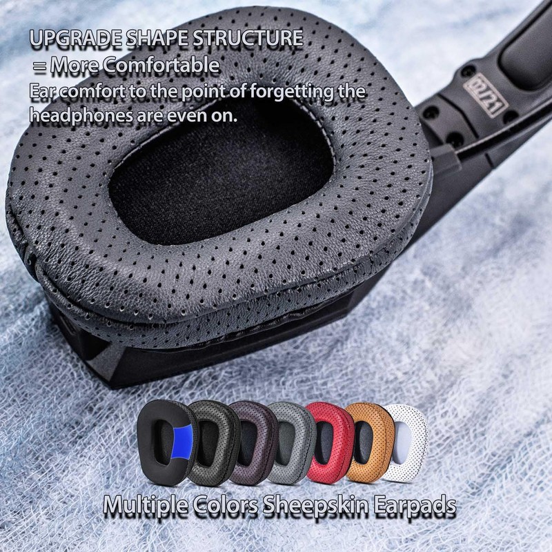 B450-XT B550-XT Replacement Ear Pads Sheepskin Leather Ear Cushion Compatible