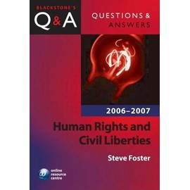 Q&a: Human Rights And Civil Liberties 2006-2007 (Blackstone's Law Questions And Answers)