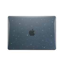 Compatible with MacBook Pro 14 inch Case A3427 A3426 A3434 A3112 2026-2021 Release with M5 M4 M3 M2 M1 Pro/Max Chip, Sparkly Glitter Clear Hard Shell+Keyboard Cover+Screen Protector+Webcam Cover,Black