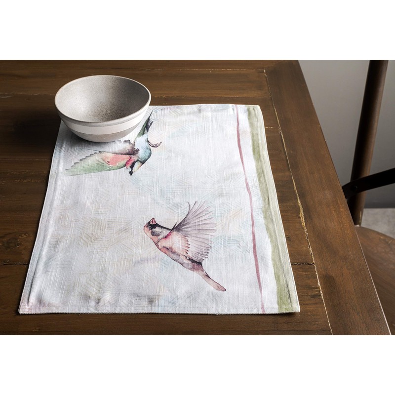 Maison d' Hermine Flying Birds 100% Cotton Set of 4