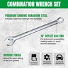 SK Long Pattern Combination Wrench Set, Metric 25 to 32mm,