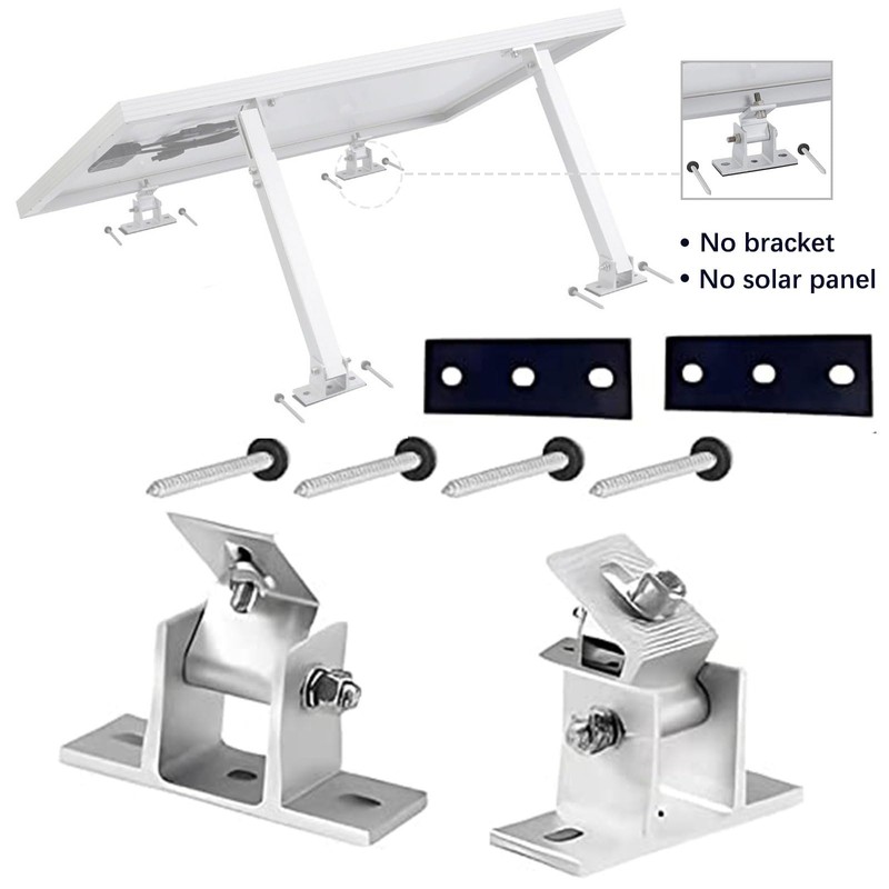Adjustable Solar Panel, Tilt Adjustable From 15 To 30 Degrees,