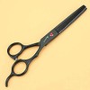 7 Inch Black Hair Thinning Scissors Barber Hair Cutting Scissors Salon