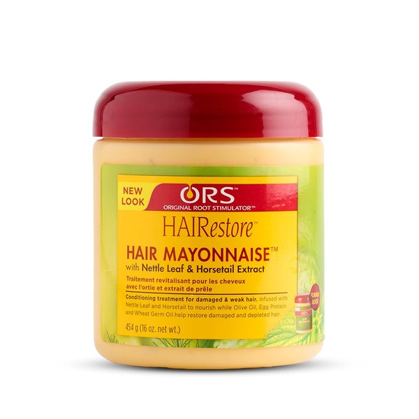 Organic Root Stimulator HairRestore Hair Mayonnaise Treatment with Nettle Leaf and Horsetail Extract, 454 g