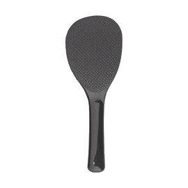 曙産業 しゃもじ 黒 19cm ブリスター 日本製 業務用品 ダブルエンボス加工でごはんがこびりつかない マジックしゃもじ ブラック BL-780