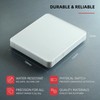 CUFEJORO Portable Coffee Scale,Electronic Digital Espresso Scale with Timer,2kg/0.1g High