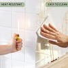 Shackcom Clear Contact Paper Roll Self-Adhesive Kitchen Backsplash Wall Protector