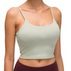 Lemedy brasier deportivo acolchado para mujer, playera sin mangas de