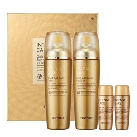 Tony Moly Intense Care Gold 24K Snail 2 Types (Anti-Aging) Women’s Gift Set / 토니모리 인텐스케어 골드24케이 스네일 2종 (안티에이징) 여성선물세트