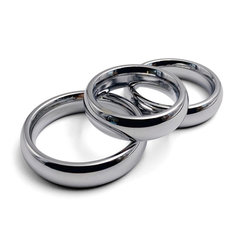 Aluminum Non-Welded Dot Rings, Metal Rings, Men's Exercise Workout Accessory