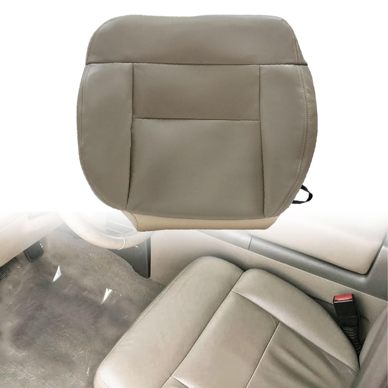 NLQR Front Driver Bottom Replacement Seat Cover Beige Tan HW
