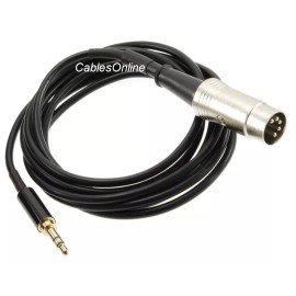 CablesOnline 6ft 3.5mm "step-down" Male to Din-5 Male Audio Cable for Bang & Olufsen Systems