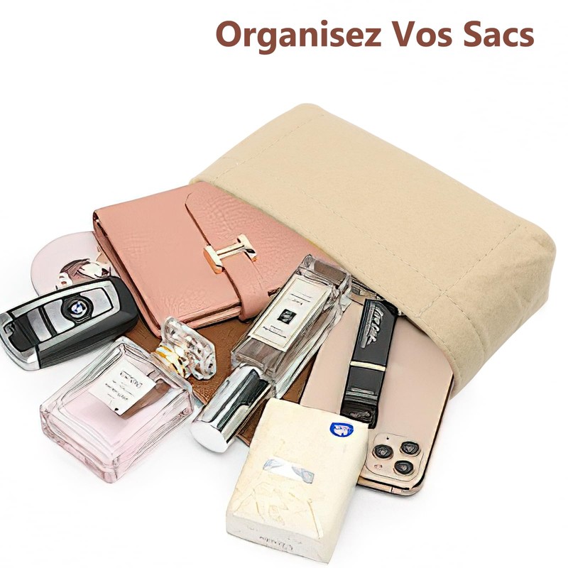 VEGCOO Bag Organizer and Shoulder Strap Set, Longchamp, Mini Bag
