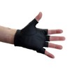 Lezax Half Finger Mesh Gloves Driving Gloves [Black] 28