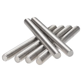 sourcing map 18 pieces M8 x 90 mm fully threaded rod made of stainless steel 304 right-hand thread
