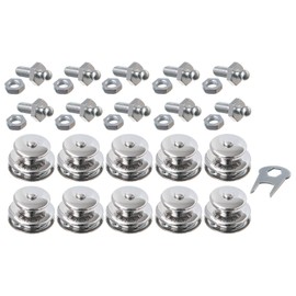 New Marine Tenax Top Parts Large + 10 Tenax Threaded Screws M5 x 16 + 1 Tenax Key Pack of 10